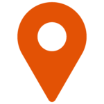 Orange location icon